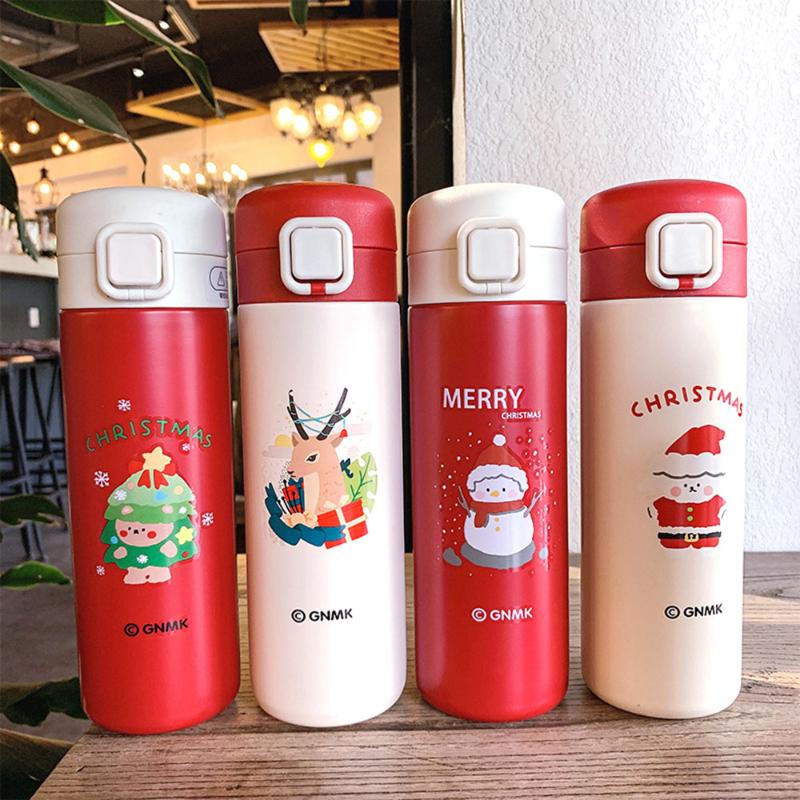 Water Bottles Christmas Bottle Bouncing Cover Portable Stainless Steel Vacuum Cup Flask Lovely Sport For Children Kids
Water Bottles Christmas Bottle Bouncing Cover Portable Stainless Steel Vacuum Cup Flask Lovely Sport For Children Kids
