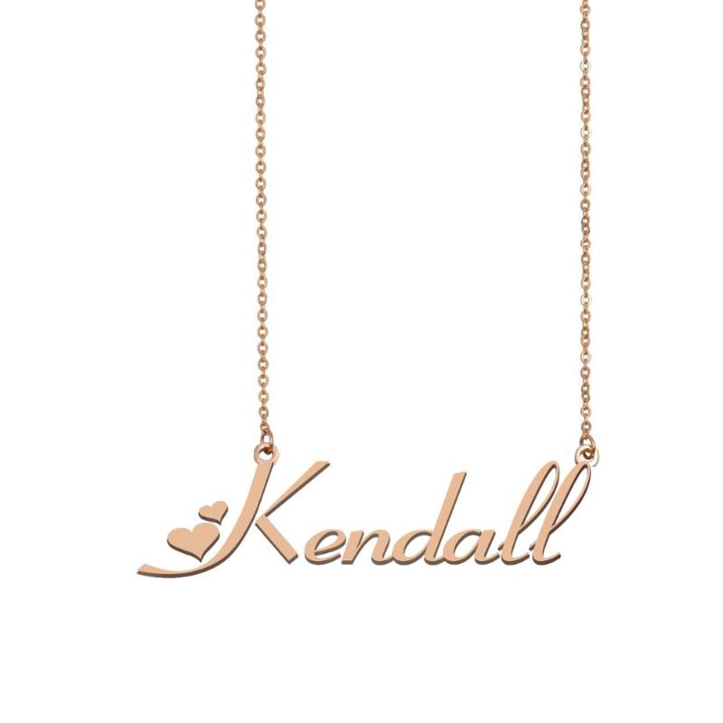 Pendant Necklaces Kendall Name Necklace , Custom For Women Girls Friends Birthday Wedding Christmas Mother Days Gift
Pendant Necklaces Kendall Name Necklace , Custom For Women Girls Friends Birthday Wedding Christmas Mother Days Gift