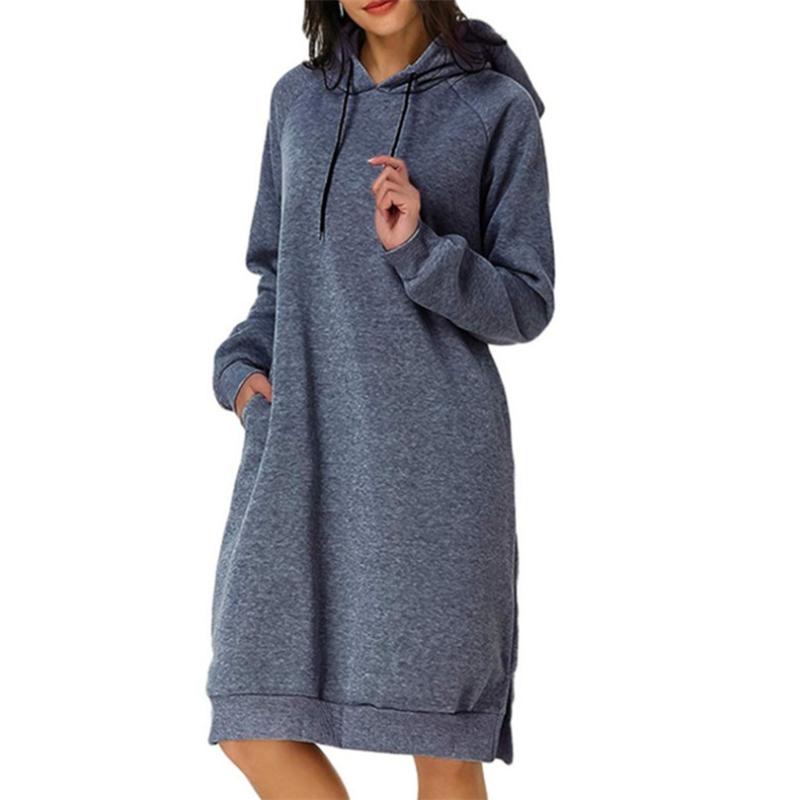 Casual Dresses VISNXGI Autumn Warm Oversized Hoodie Sweatshirt Women Dress Loose Long Spring Solid Color Pocket Pullover Tops XXL, Purple
Casual Dresses VISNXGI Autumn Warm Oversized Hoodie Sweatshirt Women Dress Loose Long Spring Solid Color Pocket Pullover Tops XXL, Purple