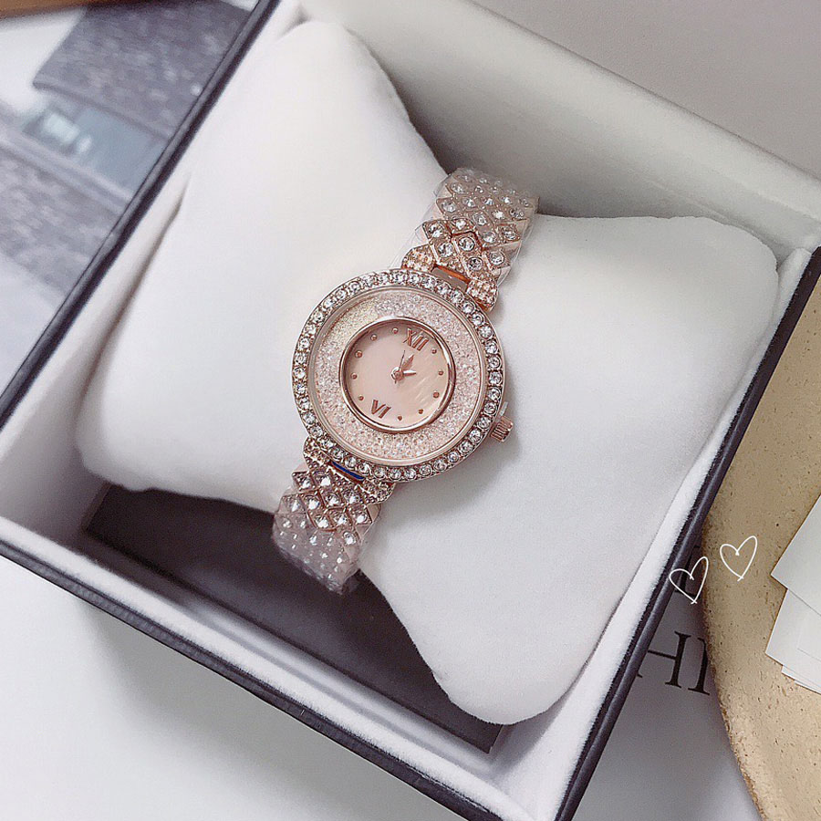 Fashion Brand Watches Women Girl Crystal Style Steel Metal Band Beautiful Wrist Watch Di26, Rose gold white
Fashion Brand Watches Women Girl Crystal Style Steel Metal Band Beautiful Wrist Watch Di26, Rose gold white