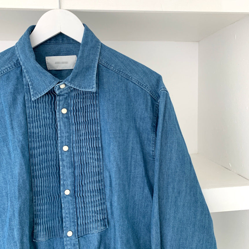 IEFB Spring Loose Oversized Men's Shirt Blue Long Sleeve Denim Shirts Lapel Single Breasted Clothes Korean Trend 9Y7346 210524