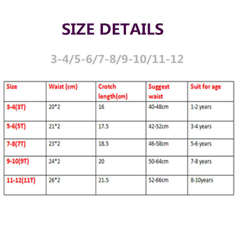 12pcs/Lot Solid Color Boys Briefs Kids Underewears Baby Underwear Suit 1-11years 211122