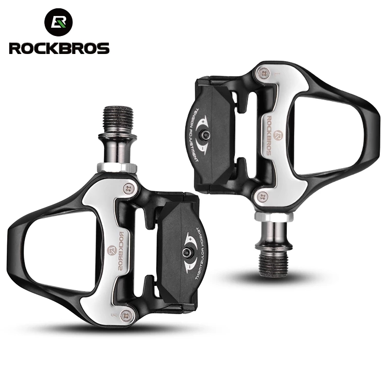 ROCKBROS SPD-SL Road Bike Self-locking Pedals Ultralight Aluminum Alloy 2 Sealed Bearing Bicycle Pedal Bikes Part
ROCKBROS SPD-SL Road Bike Self-locking Pedals Ultralight Aluminum Alloy 2 Sealed Bearing Bicycle Pedal Bikes Part