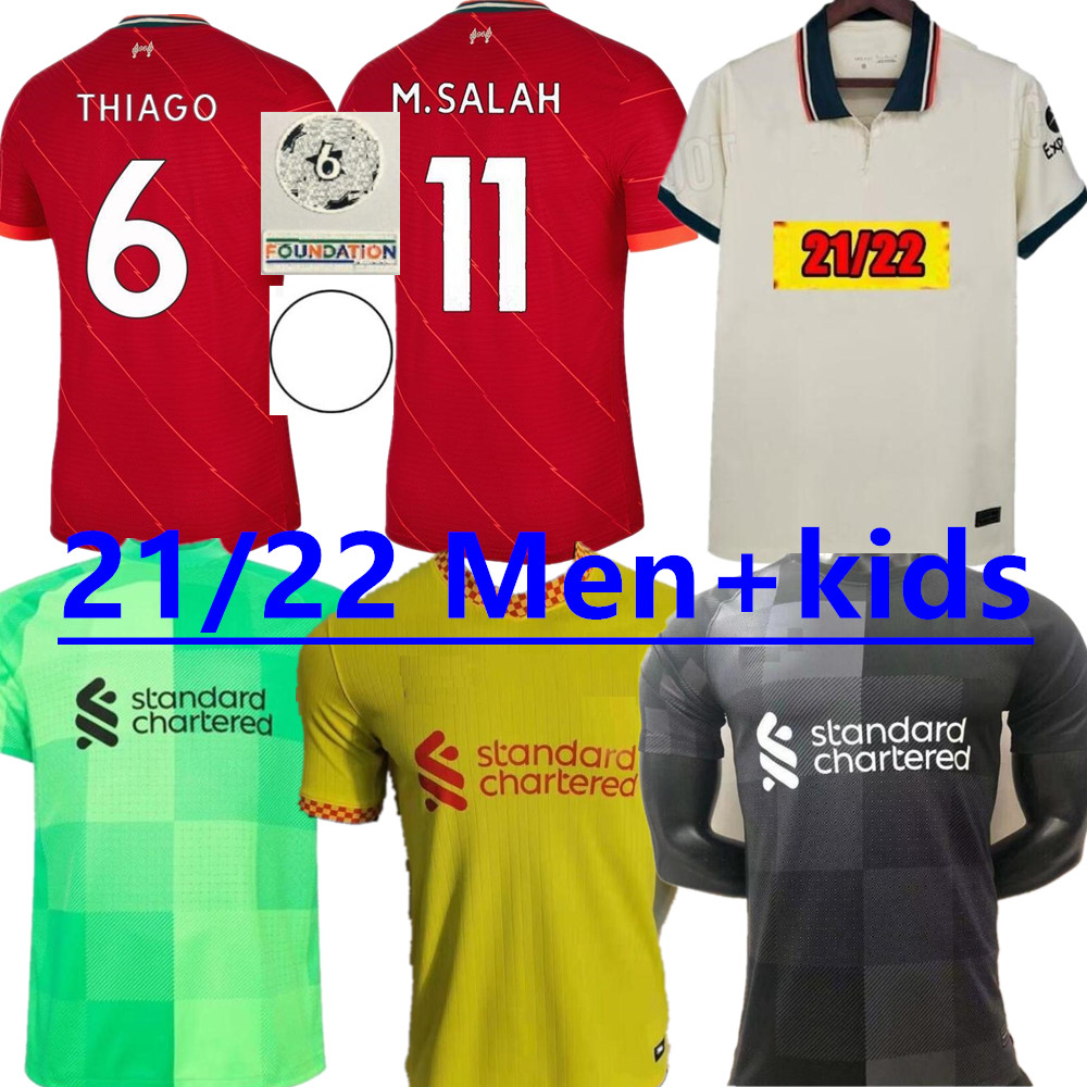 21 22 adult Men kids kit lFC M.SALAH VIRGIL FIRMINO soccer jerseys MANE HENDERSON lIVERpooL SHAQIRI A.BECKER goalkeeper 2021 2022 football shirt, Men 3rd
21 22 adult Men kids kit lFC M.SALAH VIRGIL FIRMINO soccer jerseys MANE HENDERSON lIVERpooL SHAQIRI A.BECKER goalkeeper 2021 2022 football shirt, Men 3rd