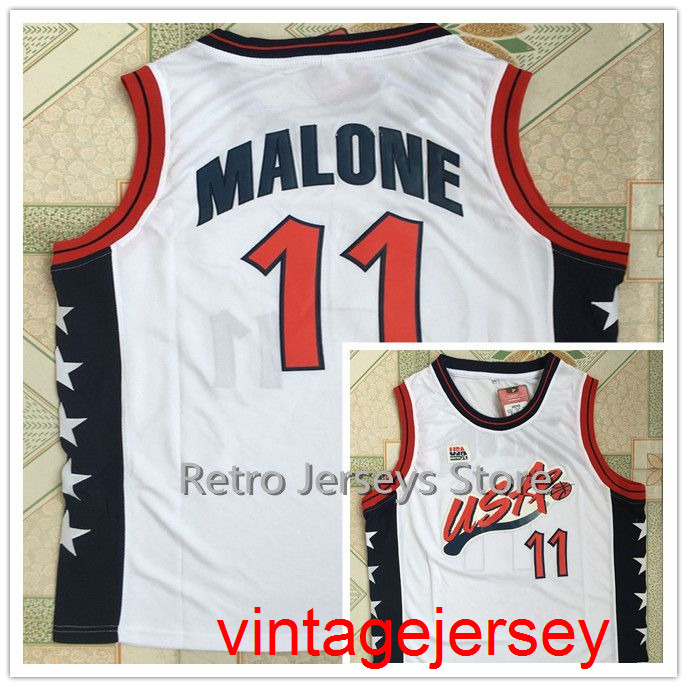 #5 Grant Hill #10 Reggie Miller #11 karl malone Team USA Vintage retro throwback college basketball jerseys, 5 white
#5 Grant Hill #10 Reggie Miller #11 karl malone Team USA Vintage retro throwback college basketball jerseys, 5 white