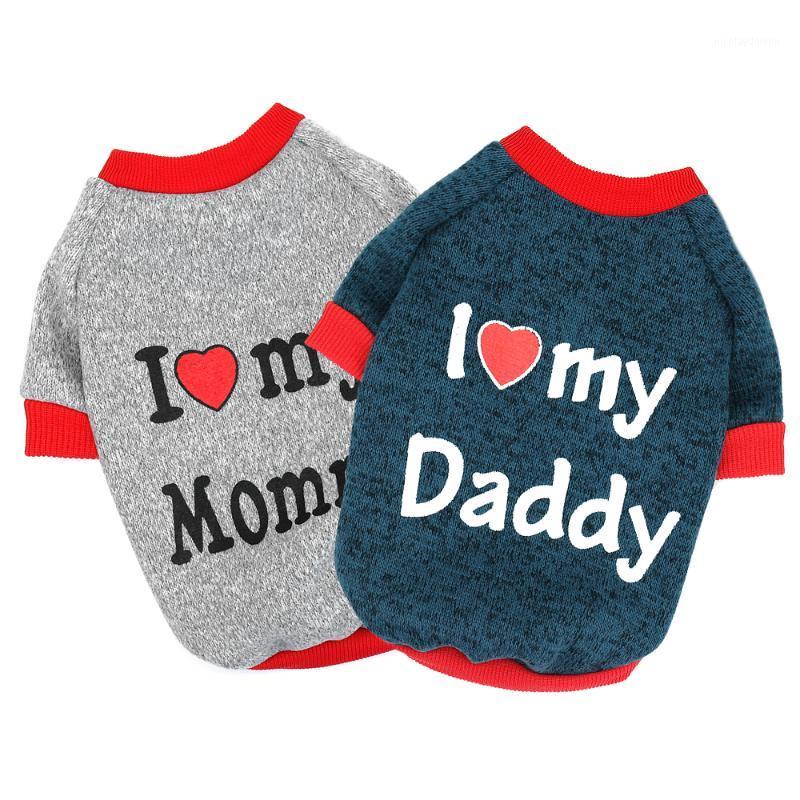 Dog Apparel Puppy Clothes Cute Small Dogs Cat Clothing T-shirt Chihuahua Pug Vest Spring Autumn Pet Costume I Love Daddy Mommy
Dog Apparel Puppy Clothes Cute Small Dogs Cat Clothing T-shirt Chihuahua Pug Vest Spring Autumn Pet Costume I Love Daddy Mommy