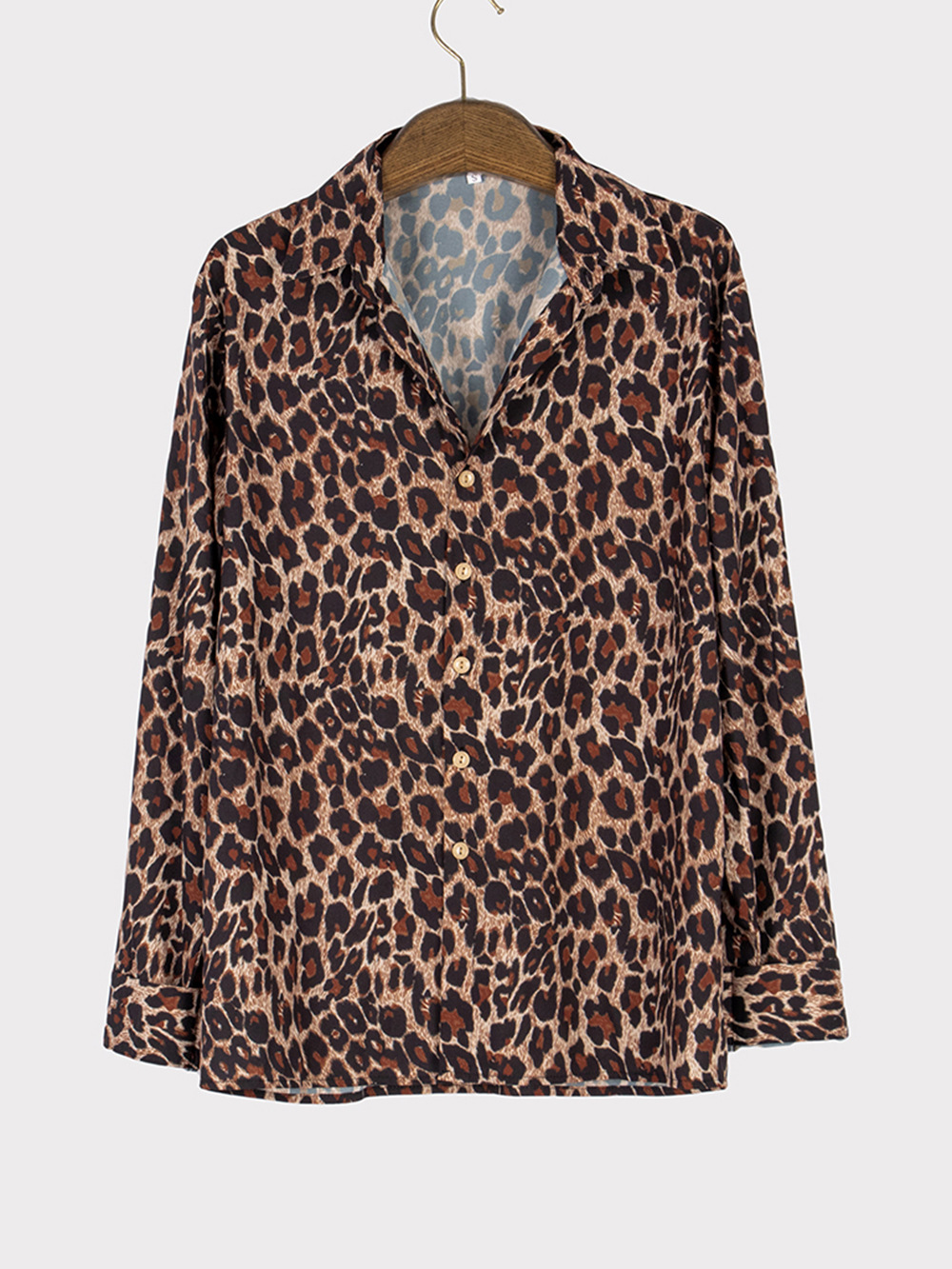 Leopard Print Shirt Men Lapel Collar Long Sleeve Party Street Style Camisa Stylish Chic Leisure, Blue shirt
Leopard Print Shirt Men Lapel Collar Long Sleeve Party Street Style Camisa Stylish Chic Leisure, Blue shirt