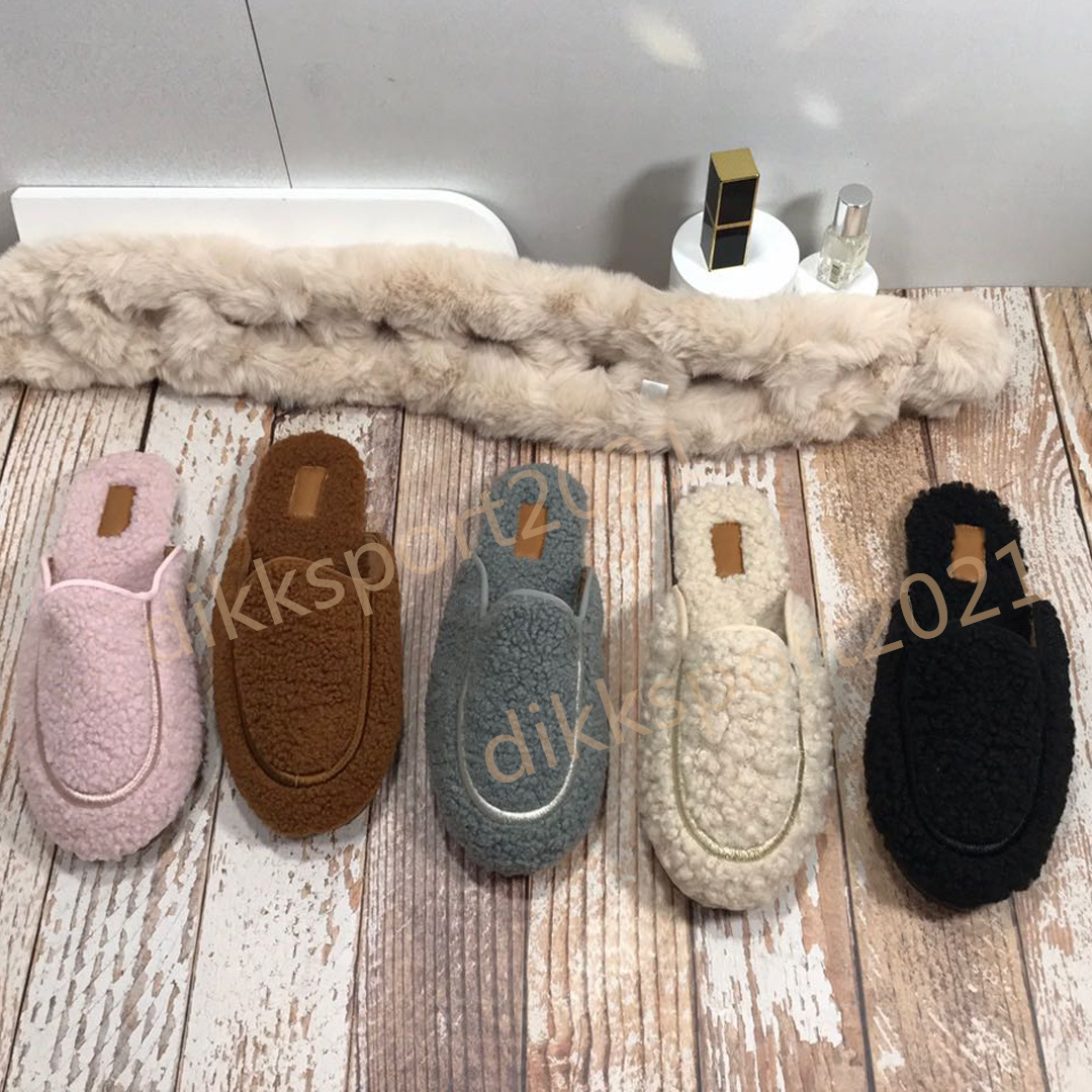 Fashion Women Winter Slippers Teddy Granule Lambs Hair Flat Mule Shoes Warm and Comfortable Plush Ladies Slipper 35-40 With Box
Fashion Women Winter Slippers Teddy Granule Lambs Hair Flat Mule Shoes Warm and Comfortable Plush Ladies Slipper 35-40 With Box