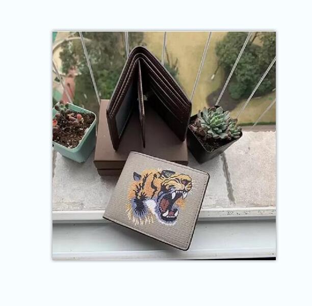 Men Animal Short Wallet Leather Black Snake Tiger Bee Wallets Women Long Style Luxury Purse Wallet Card Holders With Gift Top Quality G035
Men Animal Short Wallet Leather Black Snake Tiger Bee Wallets Women Long Style Luxury Purse Wallet Card Holders With Gift Top Quality G035