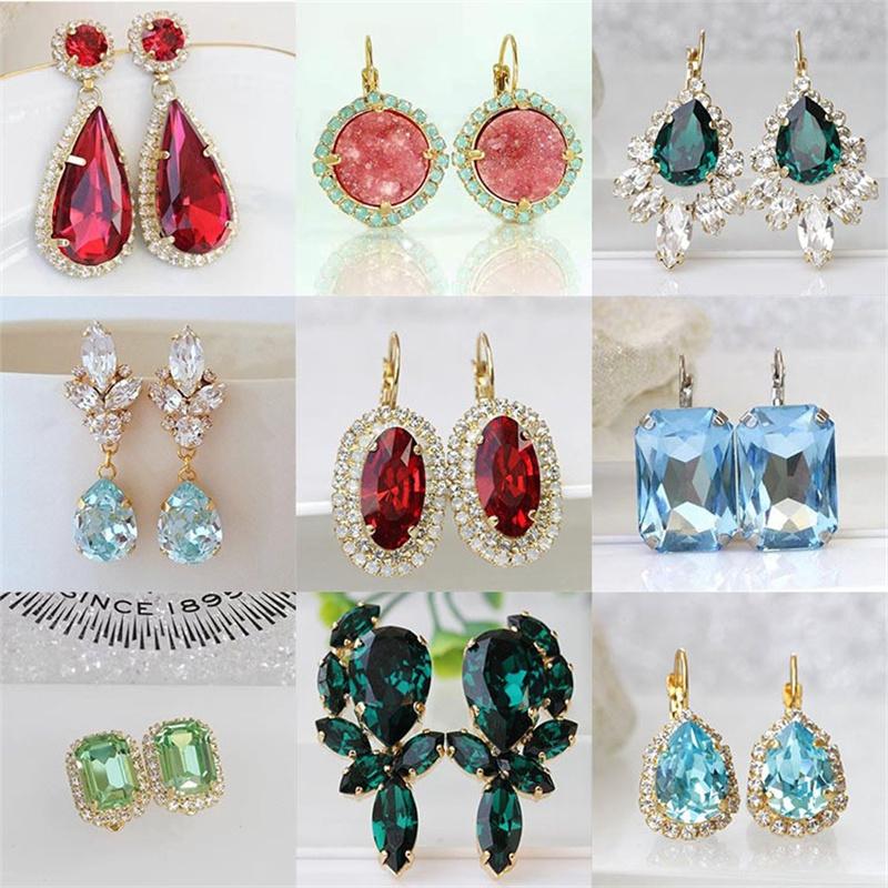Hoop & Huggie Zircon Earrings Women's Luxury Temperament Long Face Thin Ear Jewelry Gems Inlaid White Diamonds Oval Geometric Wedding Pendan
Hoop & Huggie Zircon Earrings Women's Luxury Temperament Long Face Thin Ear Jewelry Gems Inlaid White Diamonds Oval Geometric Wedding Pendan