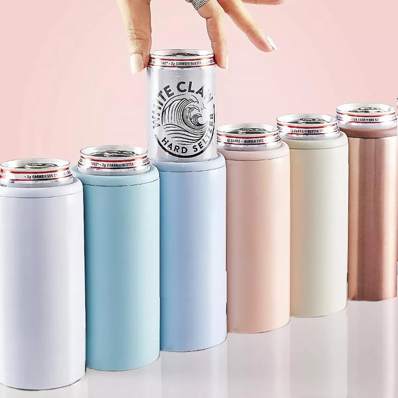 Water Bottles Insulation Cup Kettle Cooler Vacuum Stainless Steel 12 Oz Thin Can Summer Drink Cooling Tank Red Wine Holder
Water Bottles Insulation Cup Kettle Cooler Vacuum Stainless Steel 12 Oz Thin Can Summer Drink Cooling Tank Red Wine Holder