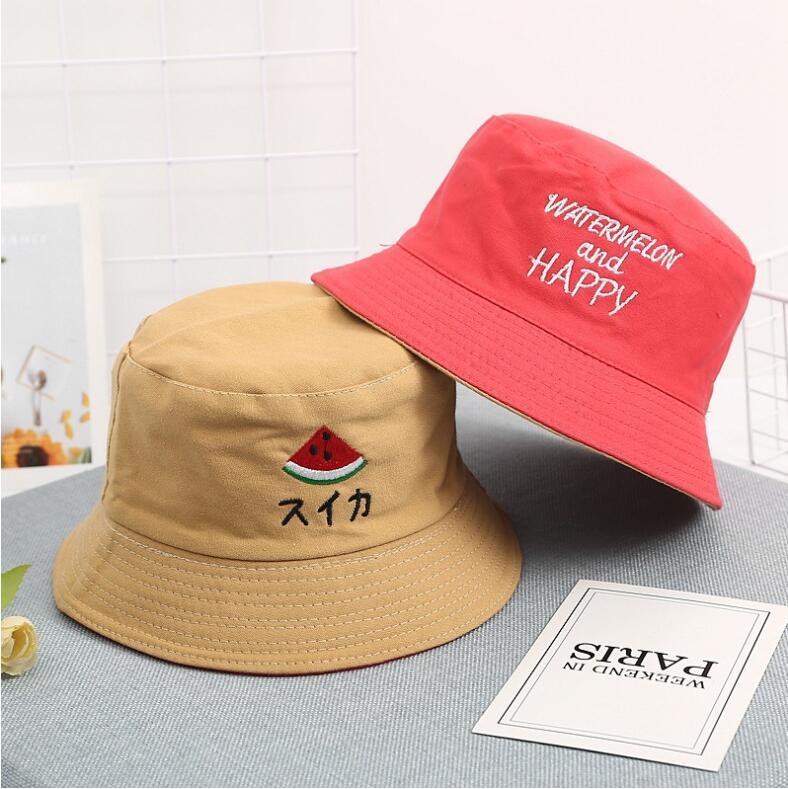 Cloches 2021 Reversible Two Side Kids Bucket Hat Cute Children Summer Bob Caps Boys Girls Sun Fishing Panana Fruit Strawberry, 10
Cloches 2021 Reversible Two Side Kids Bucket Hat Cute Children Summer Bob Caps Boys Girls Sun Fishing Panana Fruit Strawberry, 10