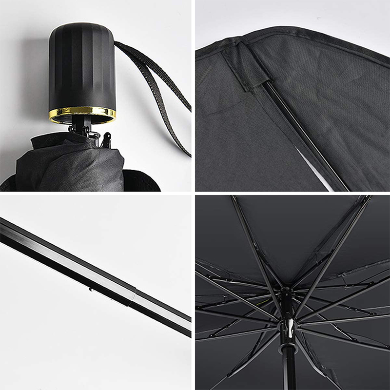 145cm 125cm Foldable Car Windshield Sun Shade Umbrella UV Cover Sunshade Heat Insulation Front Window Interior Protection