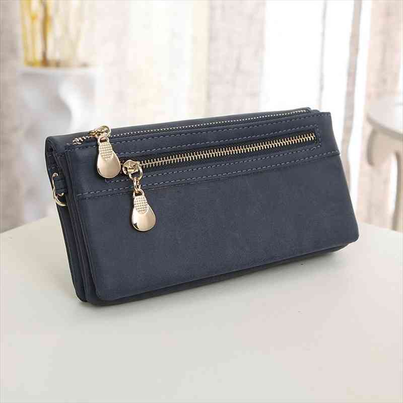 high capacity fashion women wallets polish pu leather wallet female double zipper clutch coin purse ladies phone bag wristlet, Red;black
high capacity fashion women wallets polish pu leather wallet female double zipper clutch coin purse ladies phone bag wristlet, Red;black