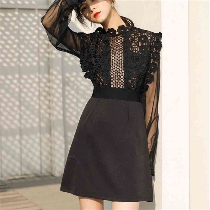 Arrival Self Portrait Runway Crochet Hook Flower Lace Hollow Out Casual Party Dress Mini Female Dresses Vestidos 210603, Picture color
Arrival Self Portrait Runway Crochet Hook Flower Lace Hollow Out Casual Party Dress Mini Female Dresses Vestidos 210603, Picture color