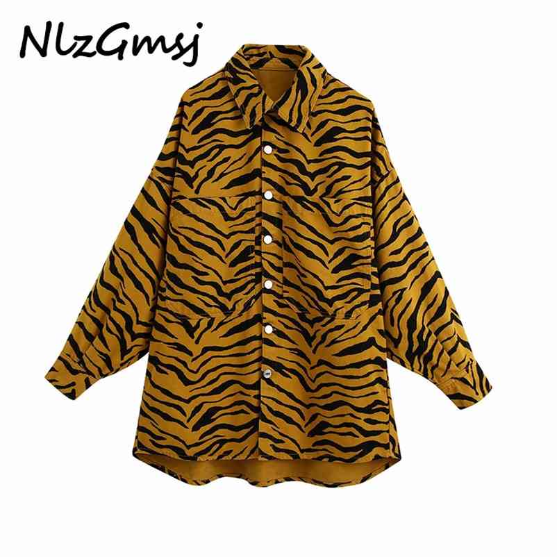 Women Fashion Oversized Animal Print Shirt Jacket Coat Vintage Long Sleeve Pockets Female Outerwear Chic Tops 210628, As picture
Women Fashion Oversized Animal Print Shirt Jacket Coat Vintage Long Sleeve Pockets Female Outerwear Chic Tops 210628, As picture