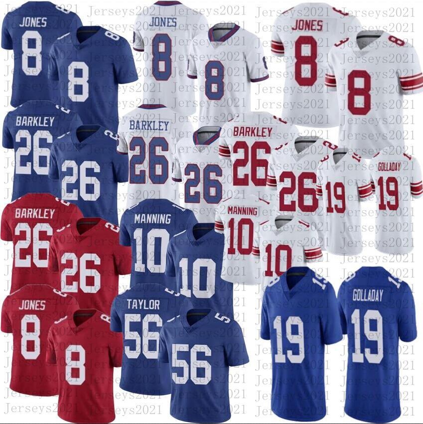 Men Women Youth Football 26 Saquon Barkley 10 Eli Manning 8 Daniel Jones 19 Kenny Golladay stitched jersey, As
Men Women Youth Football 26 Saquon Barkley 10 Eli Manning 8 Daniel Jones 19 Kenny Golladay stitched jersey, As