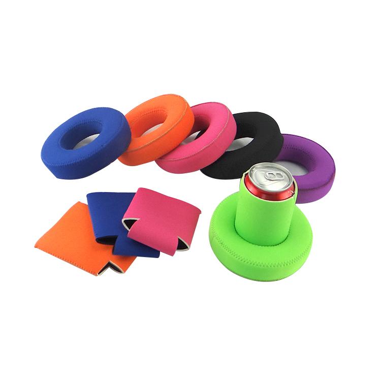 Waterproof Neoprene Beer Holder Storage Bags Stubby Floating Can Cooler Sleeve for Pool Party RRD6779 Free shipping