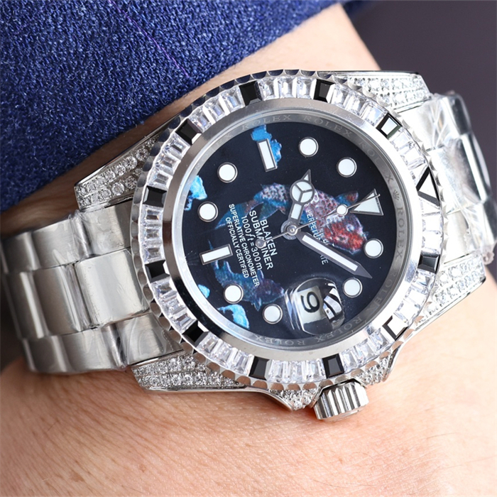 RX-010 montre de luxe mens watches 40mm Automatic machine movement 316L fine steel case Natural white stone diamond watch Wristwatches waterproof, As picture
RX-010 montre de luxe mens watches 40mm Automatic machine movement 316L fine steel case Natural white stone diamond watch Wristwatches waterproof, As picture