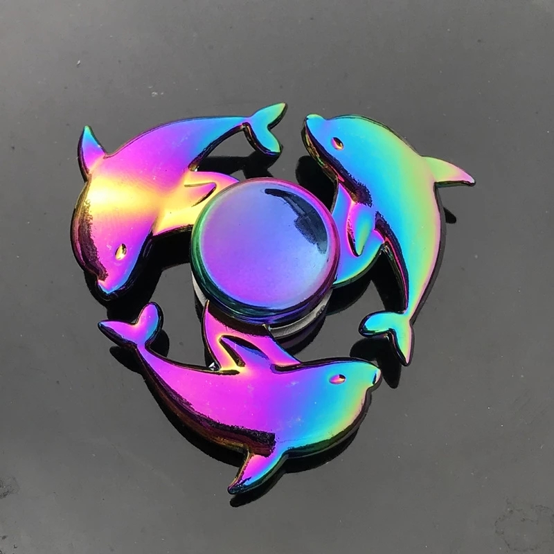 Whale Tri Hand Metal Finger Focus Toy Fidget Spinner R188 Electroplate Hybrid Bearing Toys for Children Wholesale
Whale Tri Hand Metal Finger Focus Toy Fidget Spinner R188 Electroplate Hybrid Bearing Toys for Children Wholesale