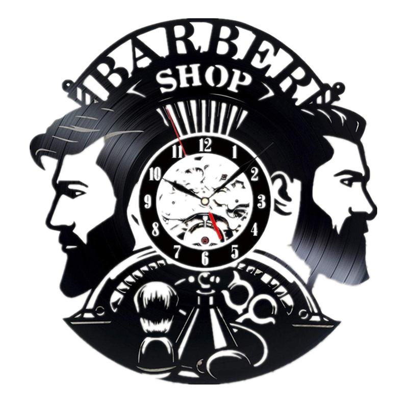 Barber Shop Wall Clock Modern Barbershop Decoration Record Hanging Hairdresser Watch For Clocks
Barber Shop Wall Clock Modern Barbershop Decoration Record Hanging Hairdresser Watch For Clocks