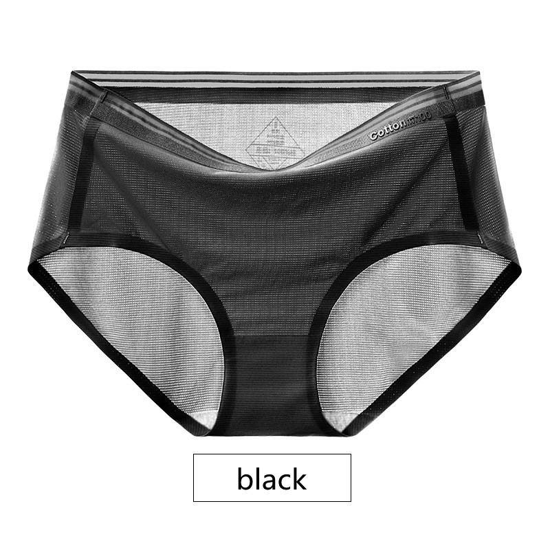 Women's Panties TJ-TianJun Women Traceless Ice Silk Briefs Lightweight Breathable Mid Waist Seamless Girl Underpants Crotch Cotton Summer Sh, Tjl703-no.4
Women's Panties TJ-TianJun Women Traceless Ice Silk Briefs Lightweight Breathable Mid Waist Seamless Girl Underpants Crotch Cotton Summer Sh, Tjl703-no.4