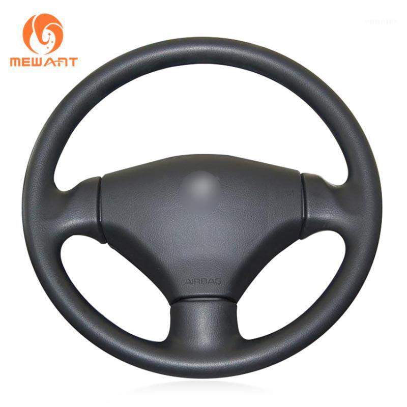 Steering Wheel Covers MEWANT Black Genuine Leather Cover Braid For 206 2003 2004 2005 2006
Steering Wheel Covers MEWANT Black Genuine Leather Cover Braid For 206 2003 2004 2005 2006