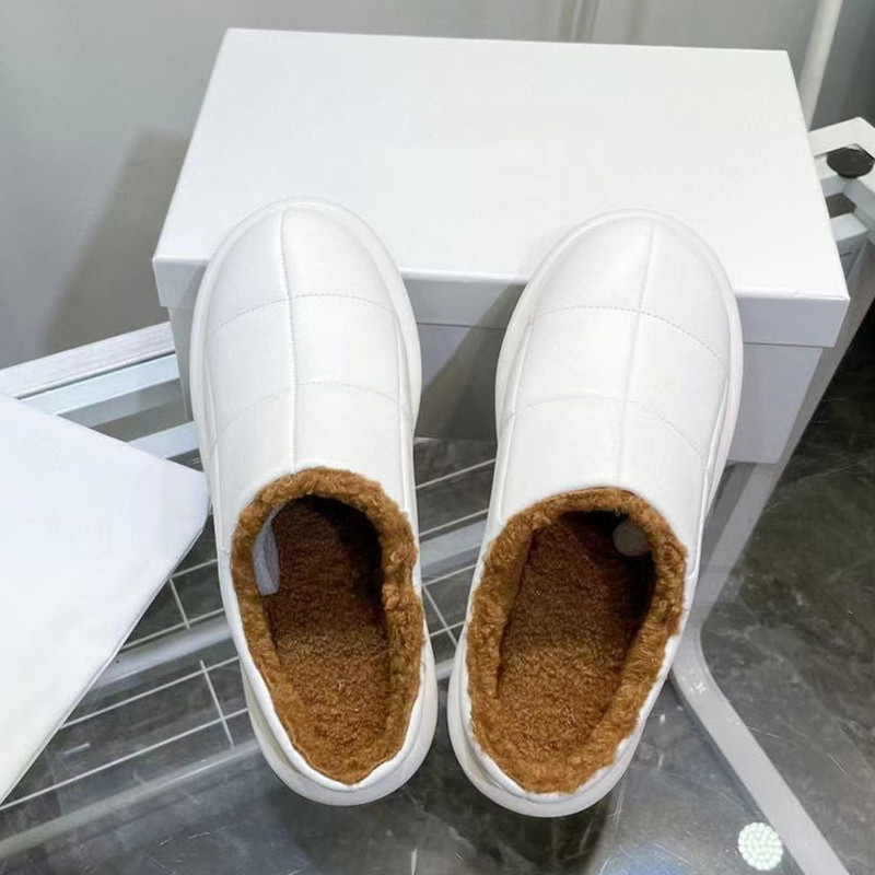 Chunky Slippers for Women Genuine Leather Slides Wool Inside Thick Sole Platform Shoes Designer Mules New Designer Luxury Brand, Black
Chunky Slippers for Women Genuine Leather Slides Wool Inside Thick Sole Platform Shoes Designer Mules New Designer Luxury Brand, Black