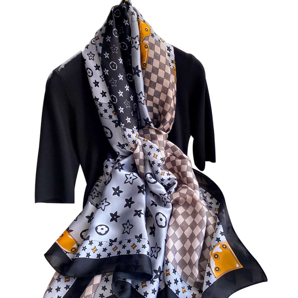 New silk forging decoration national plain weave imitation silk scarf female four seasons universal female scarv
New silk forging decoration national plain weave imitation silk scarf female four seasons universal female scarv