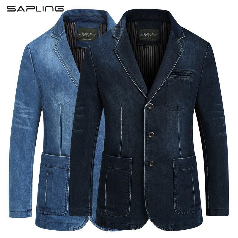 Men's Jackets Mens Denim Blazer Men Fashion Cotton Vintage Suit Jacket Size -4XL Male Blue Coat Slim Fat Jeans Blazers, Light blue
Men's Jackets Mens Denim Blazer Men Fashion Cotton Vintage Suit Jacket Size -4XL Male Blue Coat Slim Fat Jeans Blazers, Light blue