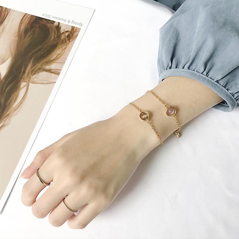 Bangle 1PC Gray/Pink Natural Stone Women's Bracelet Gold Color Silm Bracelets For Many Occasions Wedding Party Anniversary Gift ForLady
Bangle 1PC Gray/Pink Natural Stone Women's Bracelet Gold Color Silm Bracelets For Many Occasions Wedding Party Anniversary Gift ForLady