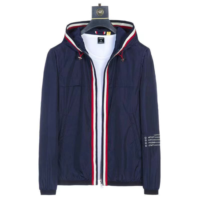 2021 Designer Mens Jacket Spring Autumn Coat Fashion Hooded Jackets Sports Windbreaker Casual Zipper Coats Man Outerwear Clothing
2021 Designer Mens Jacket Spring Autumn Coat Fashion Hooded Jackets Sports Windbreaker Casual Zipper Coats Man Outerwear Clothing