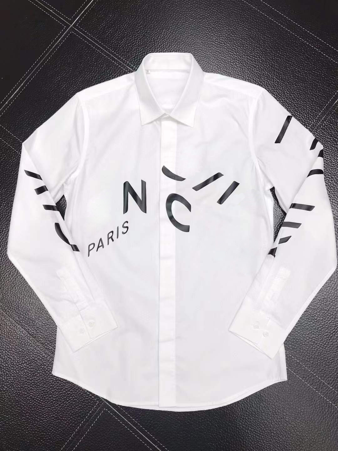 Mens Designer Shirts Brand Clothing Men Long Sleeve Dress Shirt Hip Hop Style High Quality Cotton Tops 10390, White
Mens Designer Shirts Brand Clothing Men Long Sleeve Dress Shirt Hip Hop Style High Quality Cotton Tops 10390, White