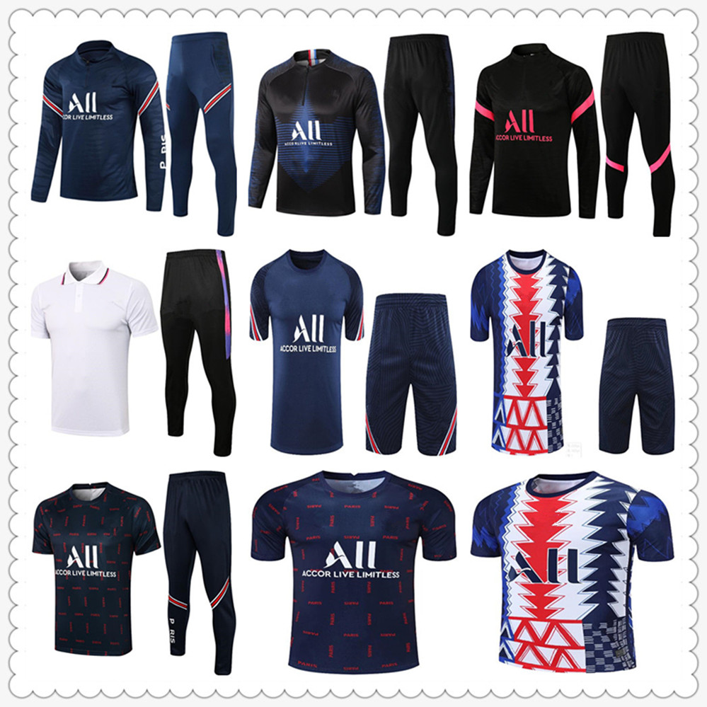 mens and kids kit soccer tracksuit jersey shorts 2122 football jerseys training pants jacket chandal futbol survetement foot retro playe, Black
mens and kids kit soccer tracksuit jersey shorts 2122 football jerseys training pants jacket chandal futbol survetement foot retro playe, Black
