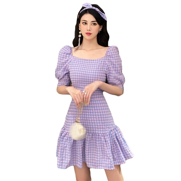 Girl's Dresses vestiti ragazze traje princesa summer girls plaid teenage 14 16 years old purple 0924, Blue
Girl's Dresses vestiti ragazze traje princesa summer girls plaid teenage 14 16 years old purple 0924, Blue