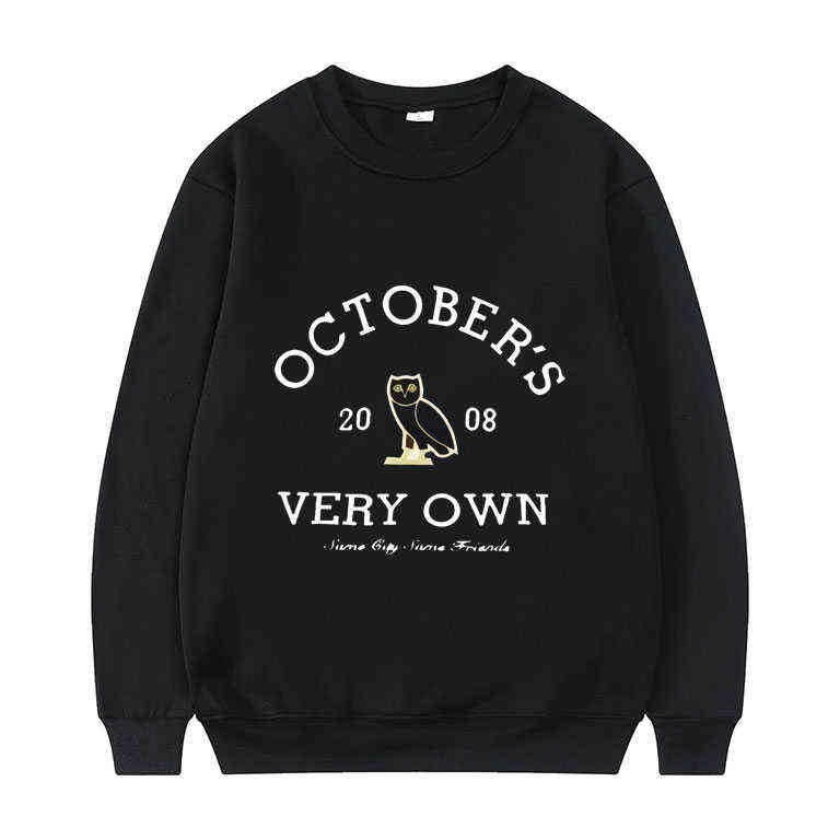 October' 2008 Very Own Letter Pullover Owl Print Sweatshirt Men Women Personality Harajuku Sweatshirts Couples Streetwear, Dark gray
October' 2008 Very Own Letter Pullover Owl Print Sweatshirt Men Women Personality Harajuku Sweatshirts Couples Streetwear, Dark gray