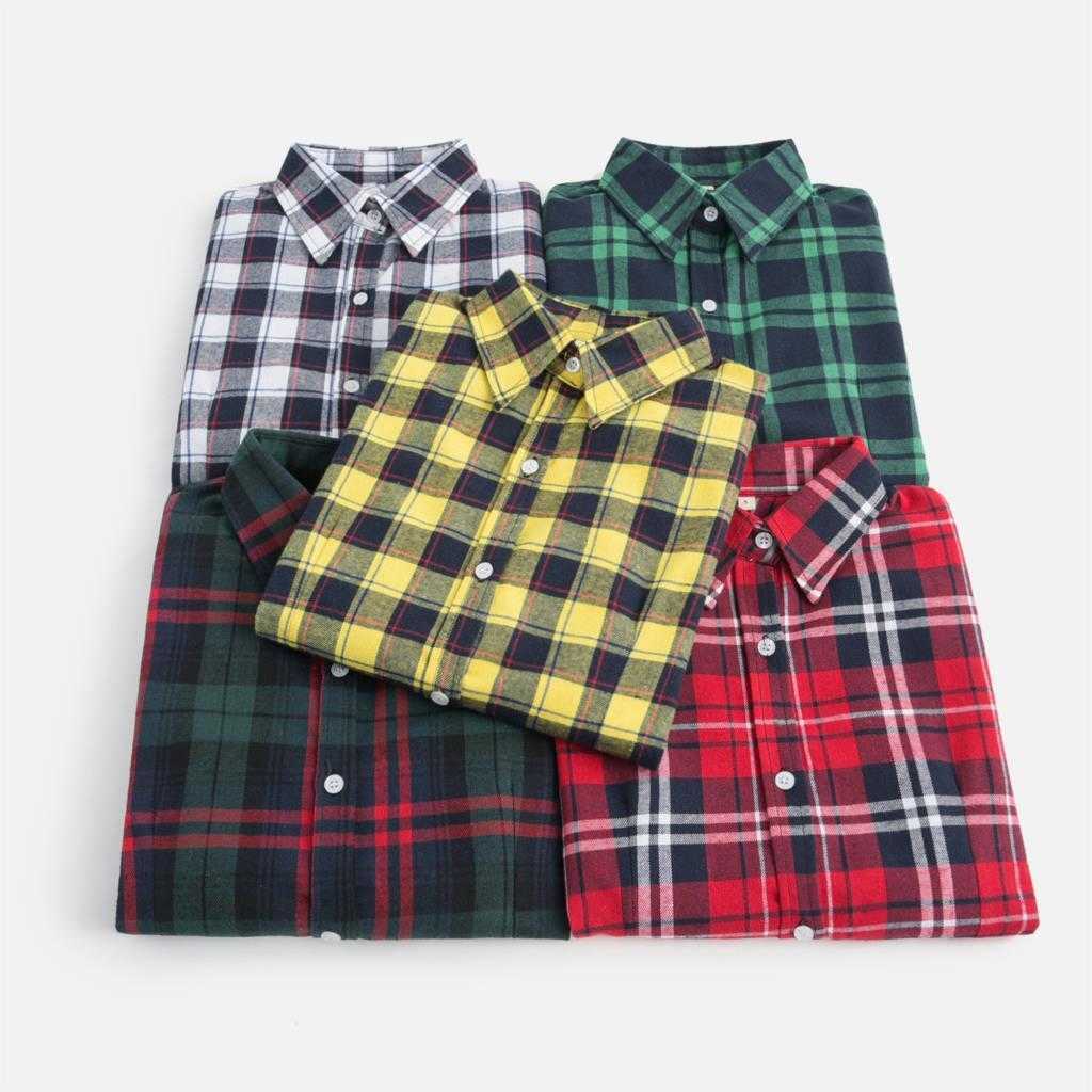 Autumn New Brand Women Blouses Long Sleeve Cotton Flannel Plaid Shirts Women Casual Plus Size Shirt Blusas Feminina 28Color 200928, B115
Autumn New Brand Women Blouses Long Sleeve Cotton Flannel Plaid Shirts Women Casual Plus Size Shirt Blusas Feminina 28Color 200928, B115