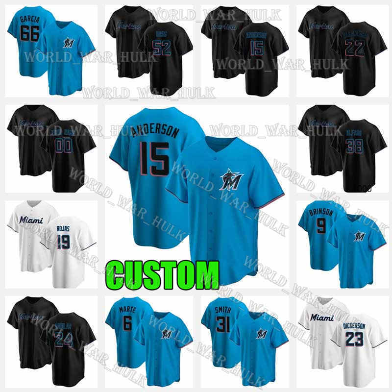 15 Brian Anderson Jersey 5 Jon Berti Custom Miami Sandy Alcantara Marlins Jose Fernandez 6 Starling Marte 43 Jeff Brigham Anthony Bass, Custom 2021 new cool base(malinyu)
15 Brian Anderson Jersey 5 Jon Berti Custom Miami Sandy Alcantara Marlins Jose Fernandez 6 Starling Marte 43 Jeff Brigham Anthony Bass, Custom 2021 new cool base(malinyu)