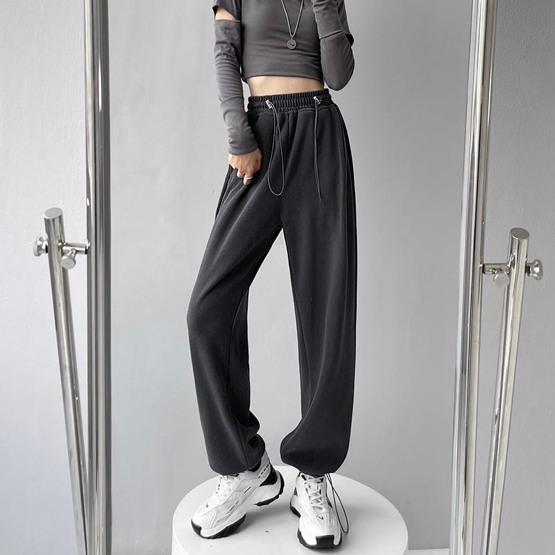 Women's Pants & Capris Fashion Winter Woman 2021 Drawstring Elastic Sports Trousers Wide Leg High Waisted Korean Style, Black;white
Women's Pants & Capris Fashion Winter Woman 2021 Drawstring Elastic Sports Trousers Wide Leg High Waisted Korean Style, Black;white