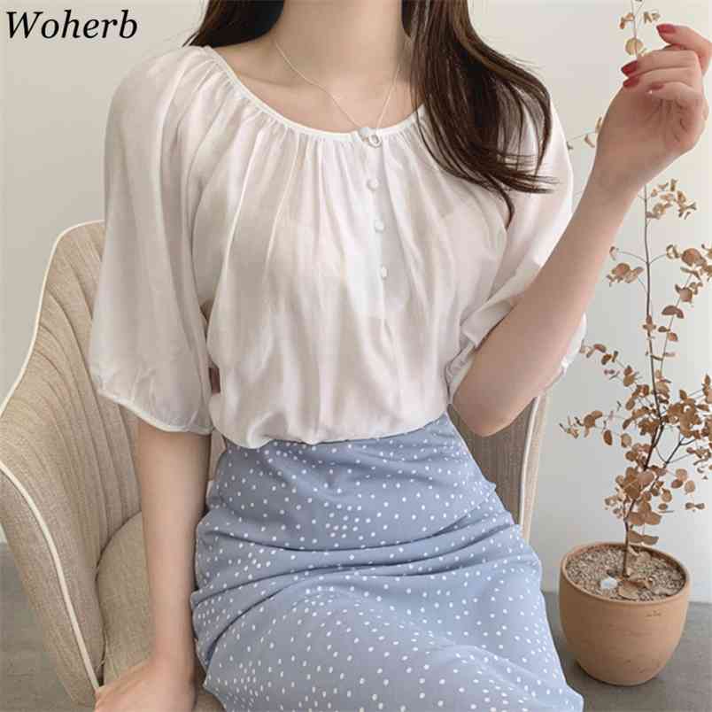 Japanese Style Cute Tops Women Summer Loose O Neck Pleated Back Lace-up Shirts Elegant Temperament Gentle White Blouses 210519, Apricot
Japanese Style Cute Tops Women Summer Loose O Neck Pleated Back Lace-up Shirts Elegant Temperament Gentle White Blouses 210519, Apricot