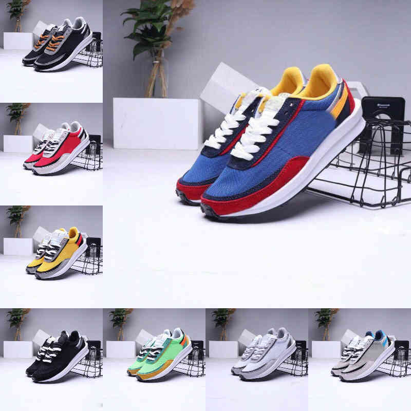 2021 Mens Running Sports Shoes Fashion LDV Waffle Women Waffle Racer Black White Nylon Summit Multi Pine Green Trainers Varsity SNEAKERS Y31
2021 Mens Running Sports Shoes Fashion LDV Waffle Women Waffle Racer Black White Nylon Summit Multi Pine Green Trainers Varsity SNEAKERS Y31