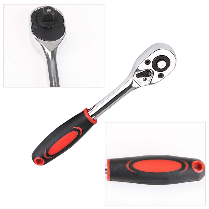 Car Ratchet Wrench Hand Tools 24 Teeth Extending Telescopic Ratchets Socket Wrenches Ratcheting Handle Tool