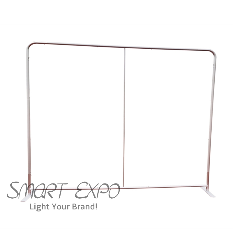 Advertising Display 10ft Straight Fabric Wall Exhibition with Printed Graphic Portable Carry Bag