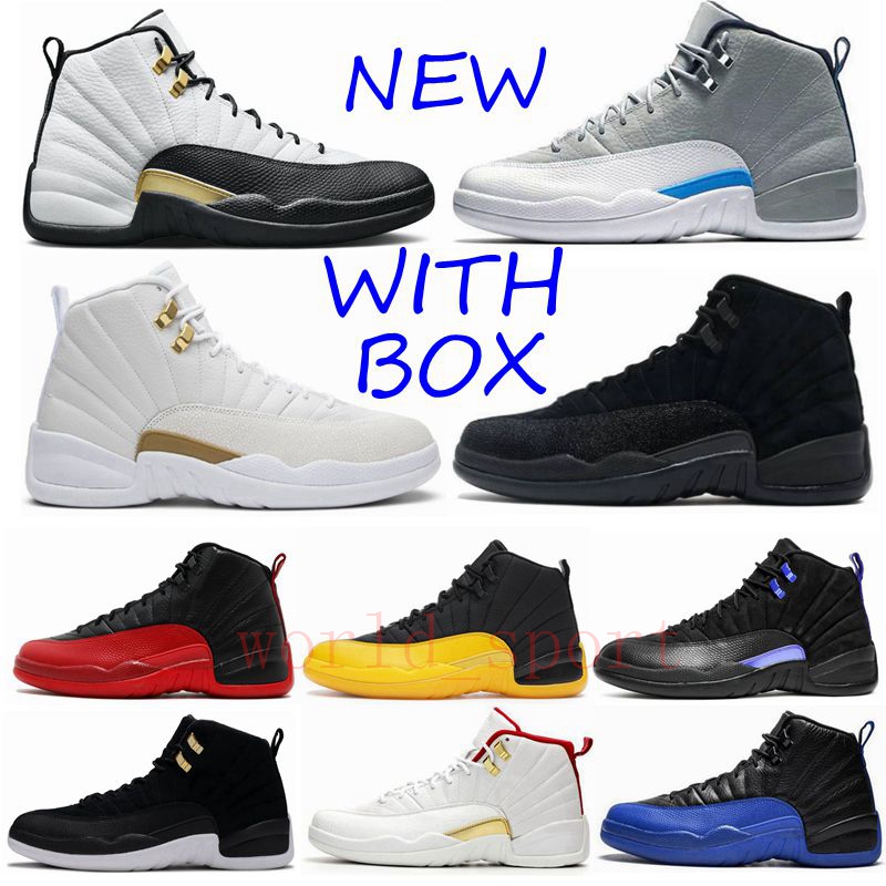 2022 New quality basketball shoes 12 12S Utility Twist Gold Flu Black Game Royal Dark Concord Indigo Fiba Michigan Taxi French Blue Metallic Class for men and women box, 19
2022 New quality basketball shoes 12 12S Utility Twist Gold Flu Black Game Royal Dark Concord Indigo Fiba Michigan Taxi French Blue Metallic Class for men and women box, 19
