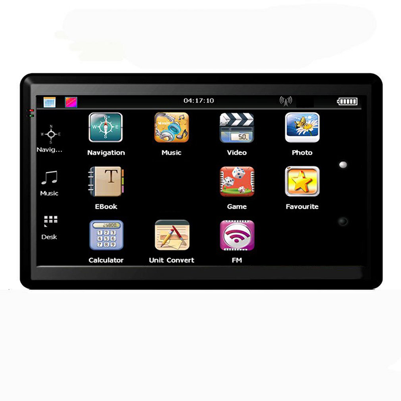 HD Car GPS Navigator with 7-Inch Screen & Bluetooth Connectivity - Maps for Europe, US, Asia
