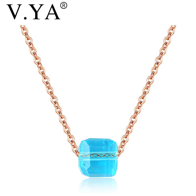 V.Ya Fashion Square Crystal Choker Necklaces For Women Statement Sweet Jewelry Girls Gifts Chain & Pendants Drop Ship Chokers
V.Ya Fashion Square Crystal Choker Necklaces For Women Statement Sweet Jewelry Girls Gifts Chain & Pendants Drop Ship Chokers