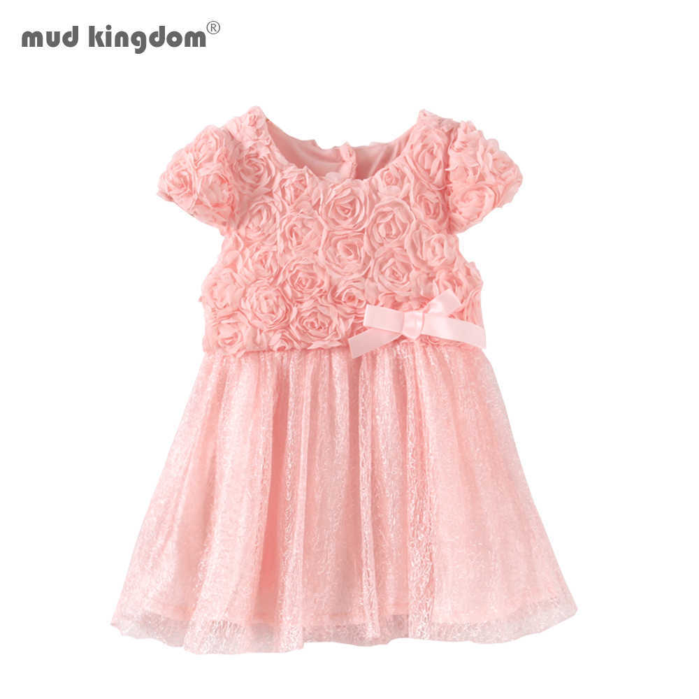 Mudkingdom Baby Girls Dress Flower Lace Bow short Sleeve Party Princess Autumn kids clothes 210615, Black
Mudkingdom Baby Girls Dress Flower Lace Bow short Sleeve Party Princess Autumn kids clothes 210615, Black