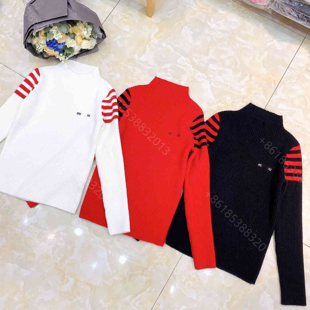 Latest design women wool knit sweater bottoming shirt miu brand letter logo cheap round neck pullover striped sweaters coat winter womens casual hoodies
Latest design women wool knit sweater bottoming shirt miu brand letter logo cheap round neck pullover striped sweaters coat winter womens casual hoodies