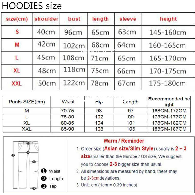 New Rapper 6ix9ine Gooba Rainbow Hoodie Men's Autumn Winter Women's Hip Hop Sports Suit Fashion Sweatshirt+Pant Large Size X0909