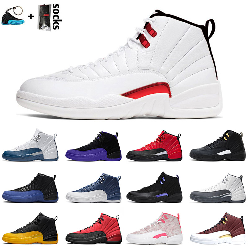 Twist Hotest Basketball Shoes 12 12s Jumpman Outdoor Sneakers University Gold Dark Concord Flu Game Mens Womens Designer Trainers Sports Size 36-47, White;red
Twist Hotest Basketball Shoes 12 12s Jumpman Outdoor Sneakers University Gold Dark Concord Flu Game Mens Womens Designer Trainers Sports Size 36-47, White;red